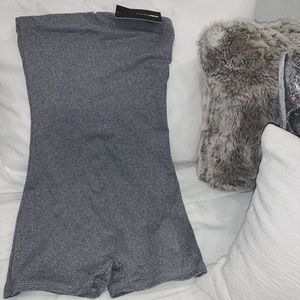 Fashion nova buenos aires romper (grey)